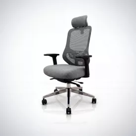  JAN NOWAK AXIS ergonomikus irodai szék, hálós, sötétszürke