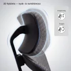 JAN NOWAK AXIS ergonomikus irodai szék, hálós, sötétszürke