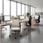 JAN NOWAK AXIS ergonomikus irodai szék, bézs