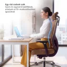 JAN NOWAK AXIS ergonomikus irodai szék, barna