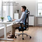 JAN NOWAK VECTOR ergonomikus irodai szék, fekete hálós