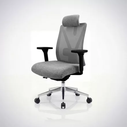JAN NOWAK VECTOR ergonomikus irodai szék, szürke hálós