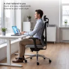 JAN NOWAK VECTOR ergonomikus irodai szék, szürke hálós