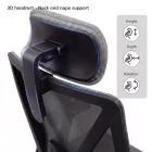 JAN NOWAK VECTOR ergonomikus irodai szék, sötétszürke