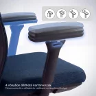 JAN NOWAK VECTOR ergonomikus irodai szék, sötétkék