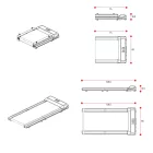 Diablo Walkforge asztal alatti elektromos sétapad