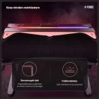 Diablo X-Forge Nagy méretű gamer asztali alátét, Black Akira Pink  – 140x52 cm