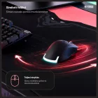 Diablo X-Forge Nagy méretű gamer asztali alátét, Black Akira Pink  – 140x52 cm