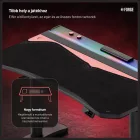 Diablo X-Forge Nagy méretű gamer asztali alátét, Black Akira Pink  – 160x60 cm