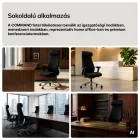 JAN NOWAK COMMAND vezetői irodai szék, fekete