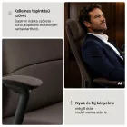 JAN NOWAK COMMAND vezetői irodai szék, barna