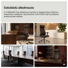 JAN NOWAK COMMAND vezetői irodai szék, barna