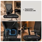 JAN NOWAK ORBIT ergonomikus szánkótalpas tárgyalószék