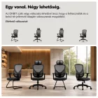 JAN NOWAK ORBIT ergonomikus szánkótalpas tárgyalószék