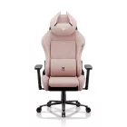 DIABLO X-HORN gamer szék, Normal size, szövetes, rózsaszín Rainbow Pink