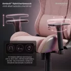DIABLO X-HORN gamer szék, Normal size, szövetes, rózsaszín Rainbow Pink