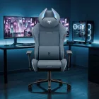 DIABLO X-HORN gamer szék, Normal size, szövetes, kék Rainbow blue