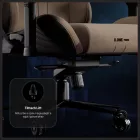 DIABLO X.ONE Prime gamer szék, Normal Size, szürke, Elephant Grey