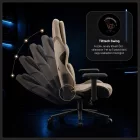 DIABLO X.ONE Prime gamer szék, Normal Size, szürke, Elephant Grey