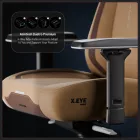 DIABLO X.Eye Prime gamer szék, normal size, barna, camel brown