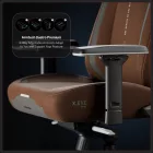 DIABLO X.Eye Prime gamer szék, normal size, barna, cinnamon brown