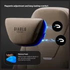 DIABLO X.Eye Prime gamer szék, normal size, szürke, elephant grey
