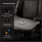 DIABLO X.Eye Prime gamer szék, normal size, szürke, Stone Grey