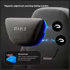 DIABLO X.Eye Prime gamer szék, normal size, szürke, Stone Grey