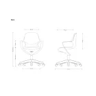 UNIQUE POGO forgószék