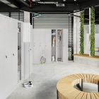 JAN NOWAK KACPER II pléh öltözőszekrény, kétmodulos, 600x1800x500, modell szürke