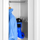 JAN NOWAK KACPER II pléh öltözőszekrény, kétmodulos, 600x1800x500, modell kék