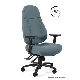 UNIQUE SAGA 639 - 24 órás irodai szék, szürke