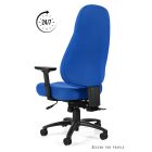 UNIQUE SAGA 639 - 24 órás irodai szék, színes