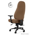 UNIQUE SAGA 639 - 24 órás irodai szék, színes