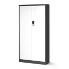 JAN NOWAK DANIEL fém iratszekrény 900x1850x400, modell antracit-fehér