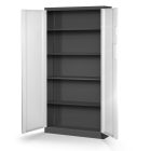 JAN NOWAK DANIEL fém iratszekrény 900x1850x400, modell antracit-fehér