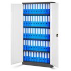 JAN NOWAK JAN H fém iratszekrény 900x1950x400, modell antracit-fehér