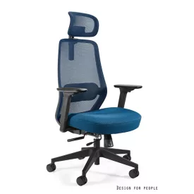 UNIQUE Sonic ergonomikus irodai szék, kék