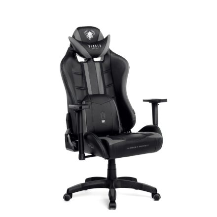 DIABLO X-RAY gamer szék, Normal size, fekete-szürke