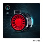 DIABLO X-ONE 2.0 gamer szék, King size, fekete-piros, összeszerelt, sérült