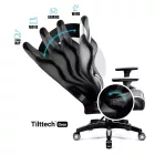 DIABLO X-HORN gamer szék, Normal size, fekete-fehér