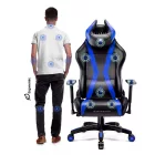 DIABLO X-HORN gamer szék, Normal size, fekete-kék