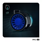 DIABLO X-HORN gamer szék, Normal size, fekete-kék
