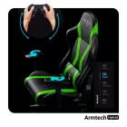DIABLO X-HORN gamer szék, Normal size, fekete-zöld