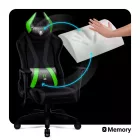 DIABLO X-HORN gamer szék, Normal size, fekete-zöld