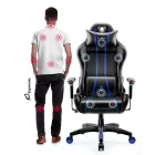 DIABLO X-ONE 2.0 gamer szék, Normal size, fekete-kék