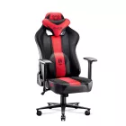 DIABLO X-PLAYER szövet gamer szék, Normal Size, kármin-antracit