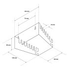 JAN NOWAK Fém villáskulcs tartó 