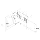 JAN NOWAK Fém szerelőkulcs tartó