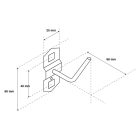 JAN NOWAK Fém kampó